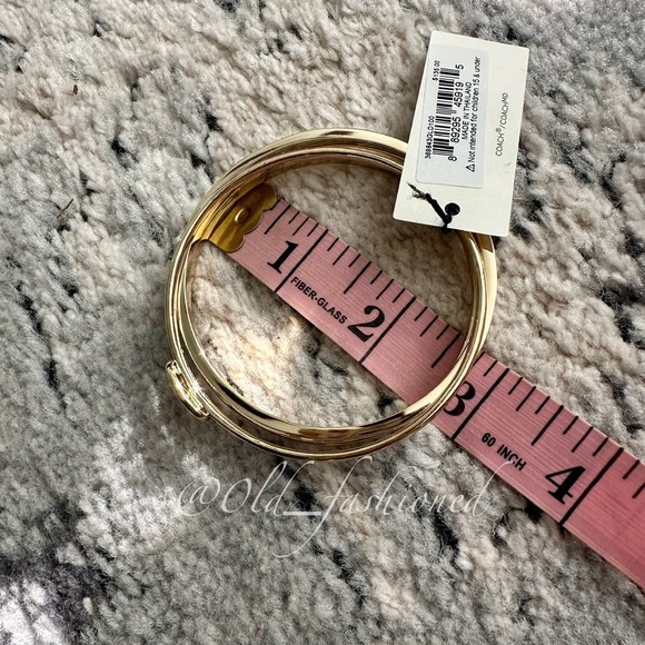 COACH Horse & Carriage Bangle Set of Three - Picture 8 of 8